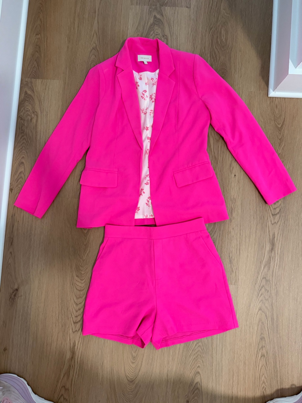 Skies Are Blue Blazer Short Set